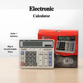 Electronic Desktop Calculator with packaging