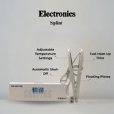 Hair Straightener splint with packaging