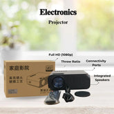 LED Projector with packaging