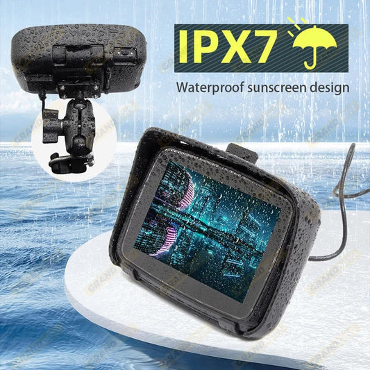 Wireless Motorcycle GPS with HD Screen!