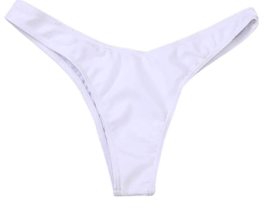 White Bikini Bottoms