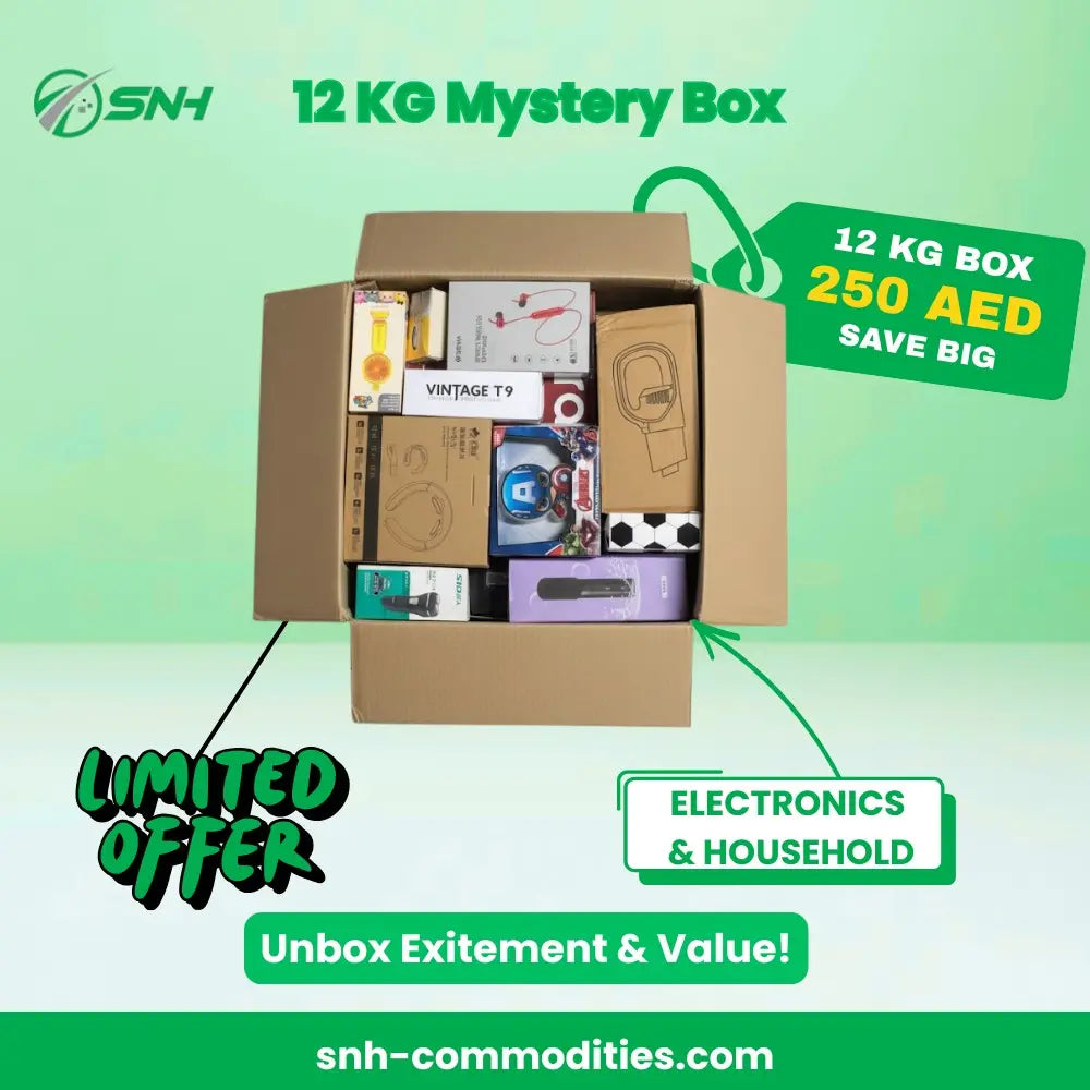 12 KG Mystery Box with electronic and household items
