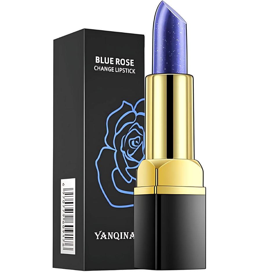 Blue Shimmer Lipstick