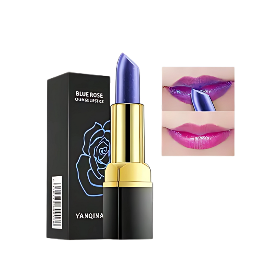 Blue Shimmer Lipstick