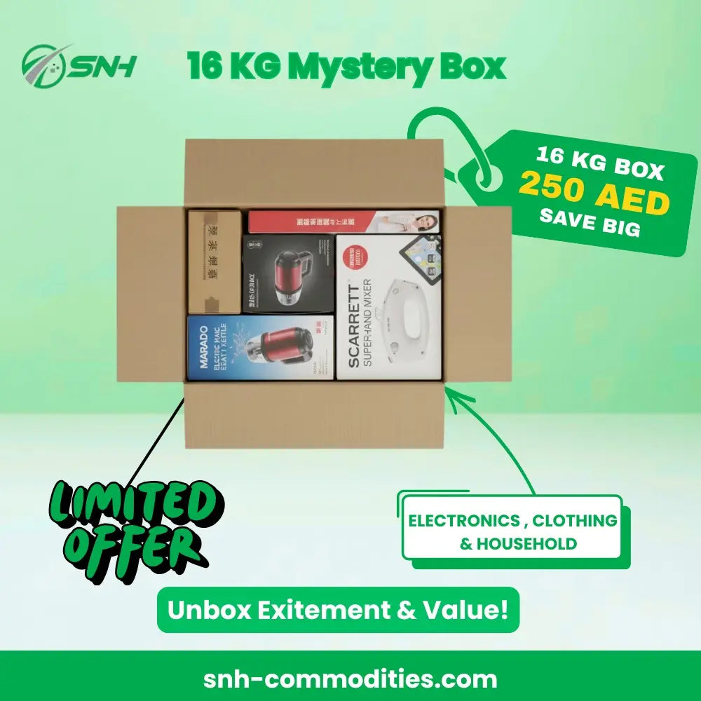 16 KG Mystery Box with electronic items