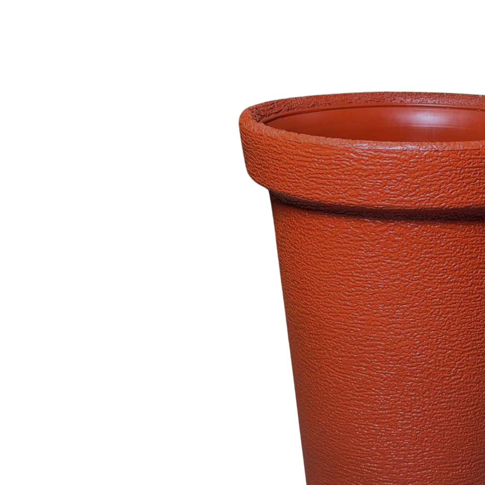 Plastic Flower Pots | Plant Pots | Premium Quality | Versatile Outdoor & Indoor Plant Containers | Gamla for Corner Decoration | Durable Pots for Plants, Nursery, Terrace, Balcony & Gardens | 16 Inch Large | Comes In Brown, Blue, Red, Green, Grey & Yellow