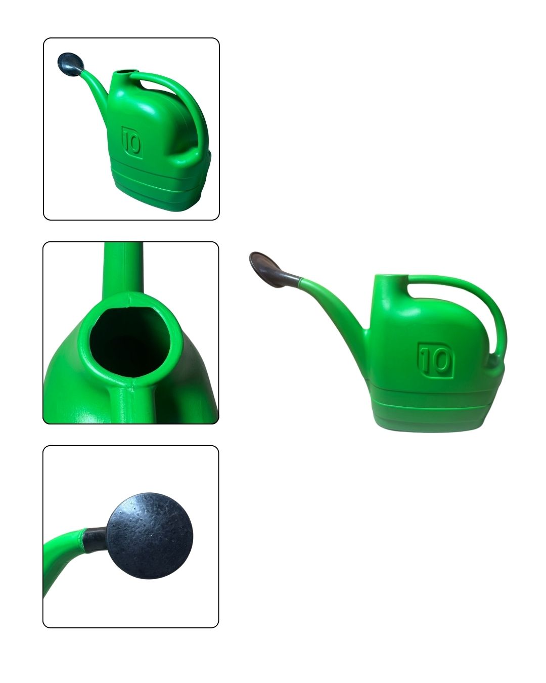 Water Sprinkler, Garden shower, Lawn Sprinkler | premium Plastic Gardening Tool For Plant Watering, Gardening Water Shower, Irrigation, Fertilizer & Insecticide Spray | Comes With Shower Nozzle | Available In Green color.