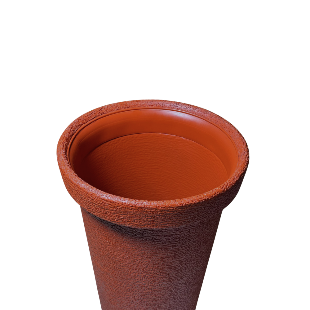 Plastic Flower Pots | Plant Pots | Premium Quality | Versatile Outdoor & Indoor Plant Containers | Gamla for Corner Decoration | Durable Pots for Plants, Nursery, Terrace, Balcony & Gardens | 16 Inch Large | Comes In Brown, Blue, Red, Green, Grey & Yellow