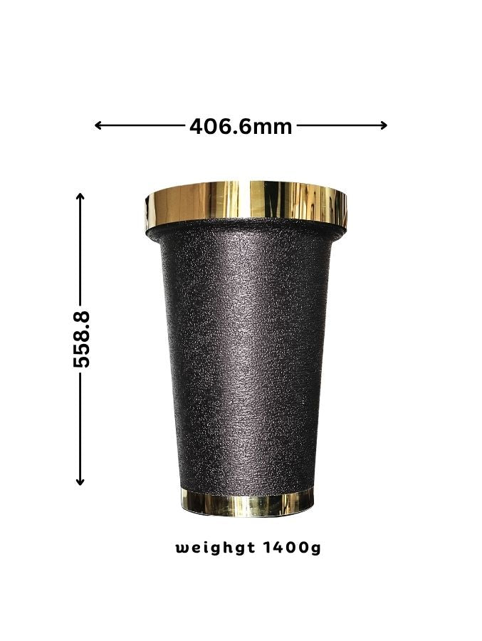 Corner Flower pot (Metal Ring Neck)