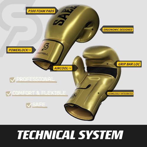 Premium Gold Professsional Boxing Gloves