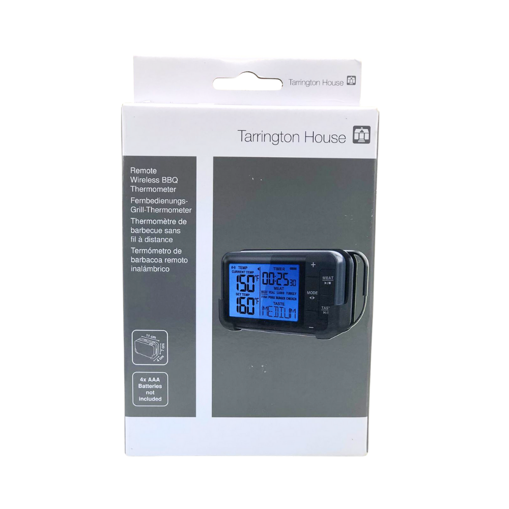 Digital Remote Wireless Food Thermometer | 30-Meter Range BBQ Grilling Thermometer with Timer Function