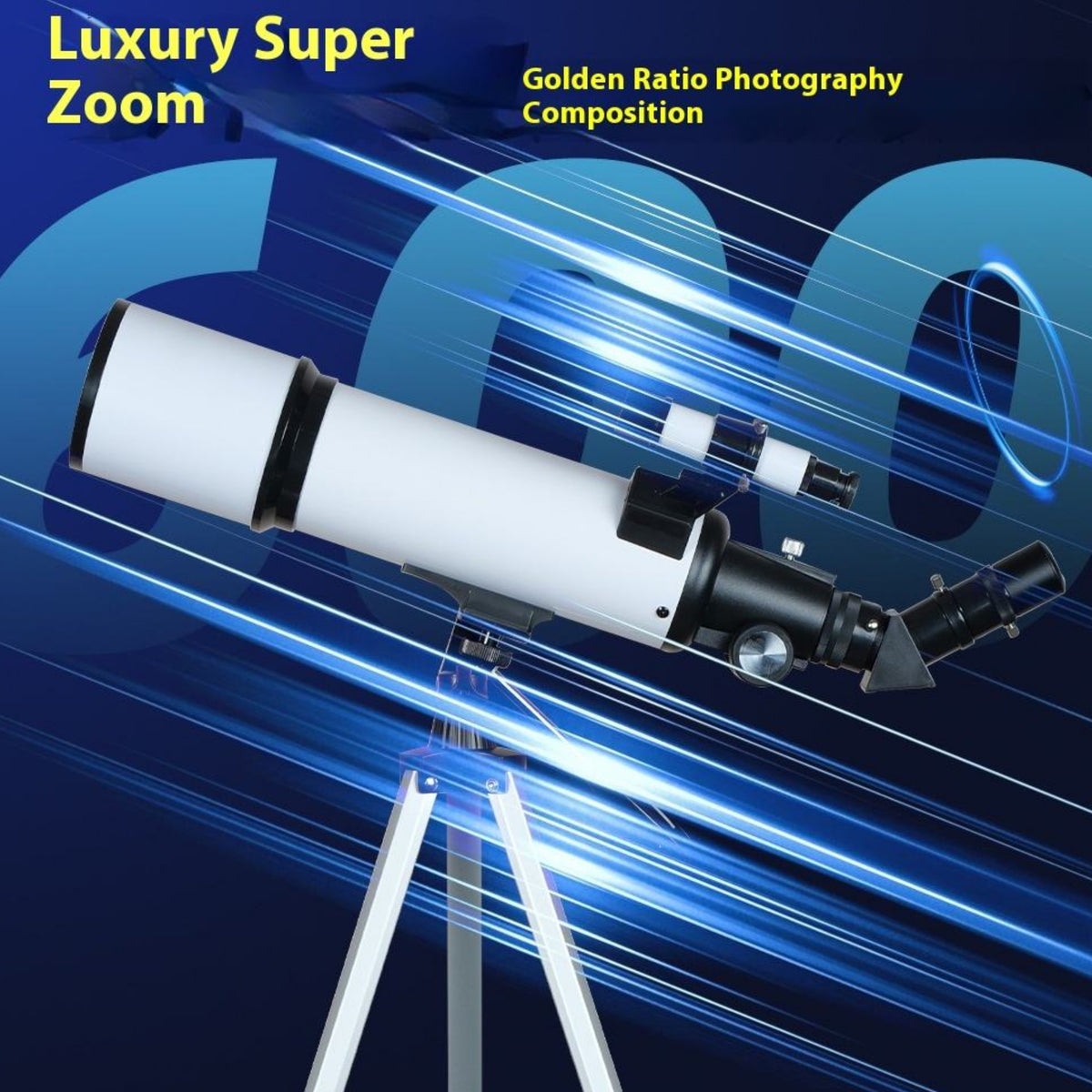 Astronomical Telescope for Adults & Kids – 70mm Aperture with Phone Adapter & Tripod