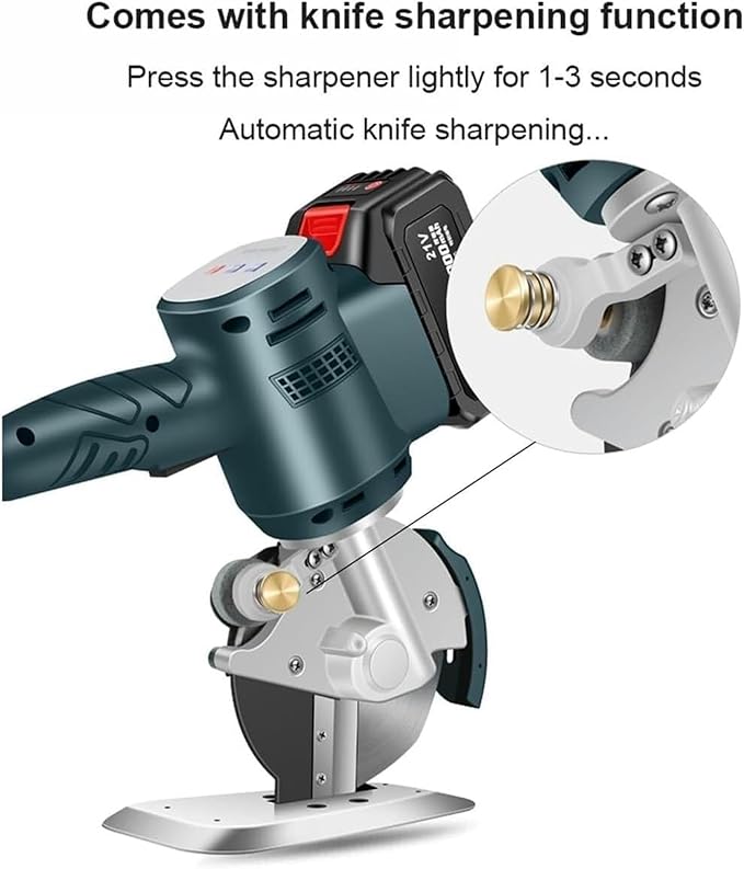 Geniune & OrginalFabric Cutting Machine Electric Round Scissors Cutter