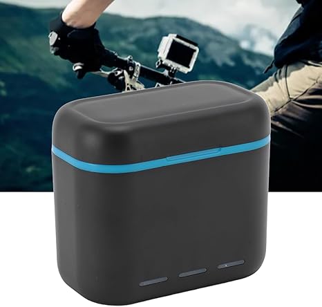 3-Channel Battery Charger Battery Charger Station with Type C Cable