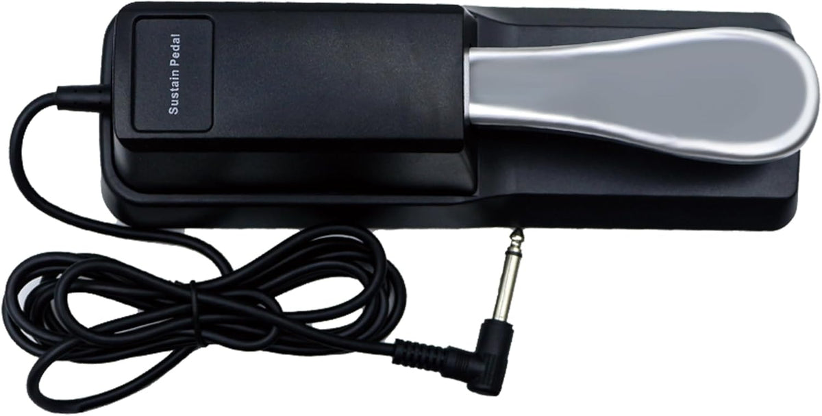 🎹 Universal Piano Sustain Pedal with 6.35mm Jack Plug – 1.6m Cable