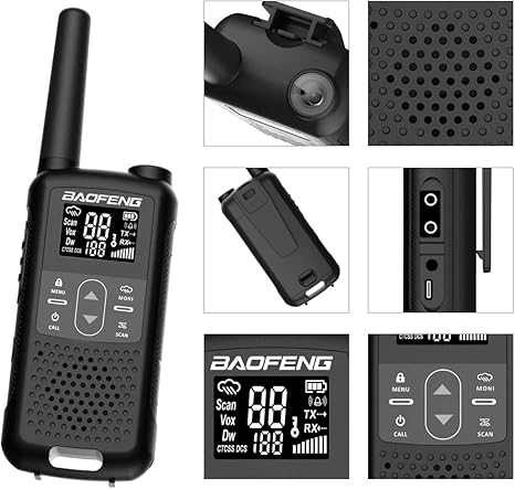 BAOFENG Long Range Two-Way Walkie Talkie