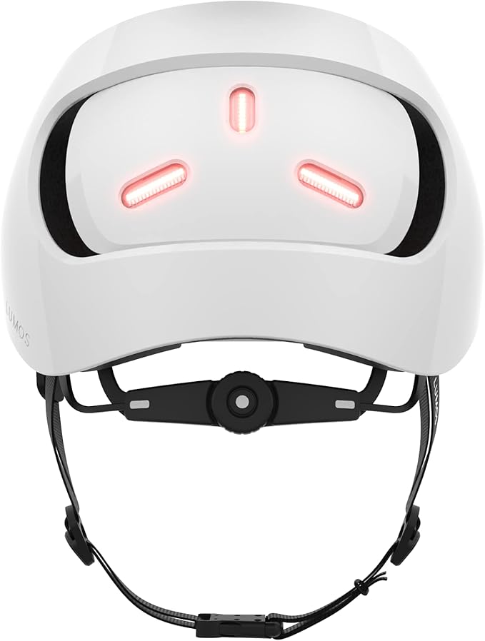 LUMOS Street Helmet Jet White