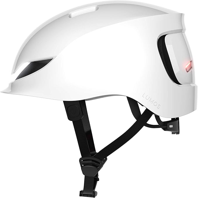 LUMOS Street Helmet Jet White