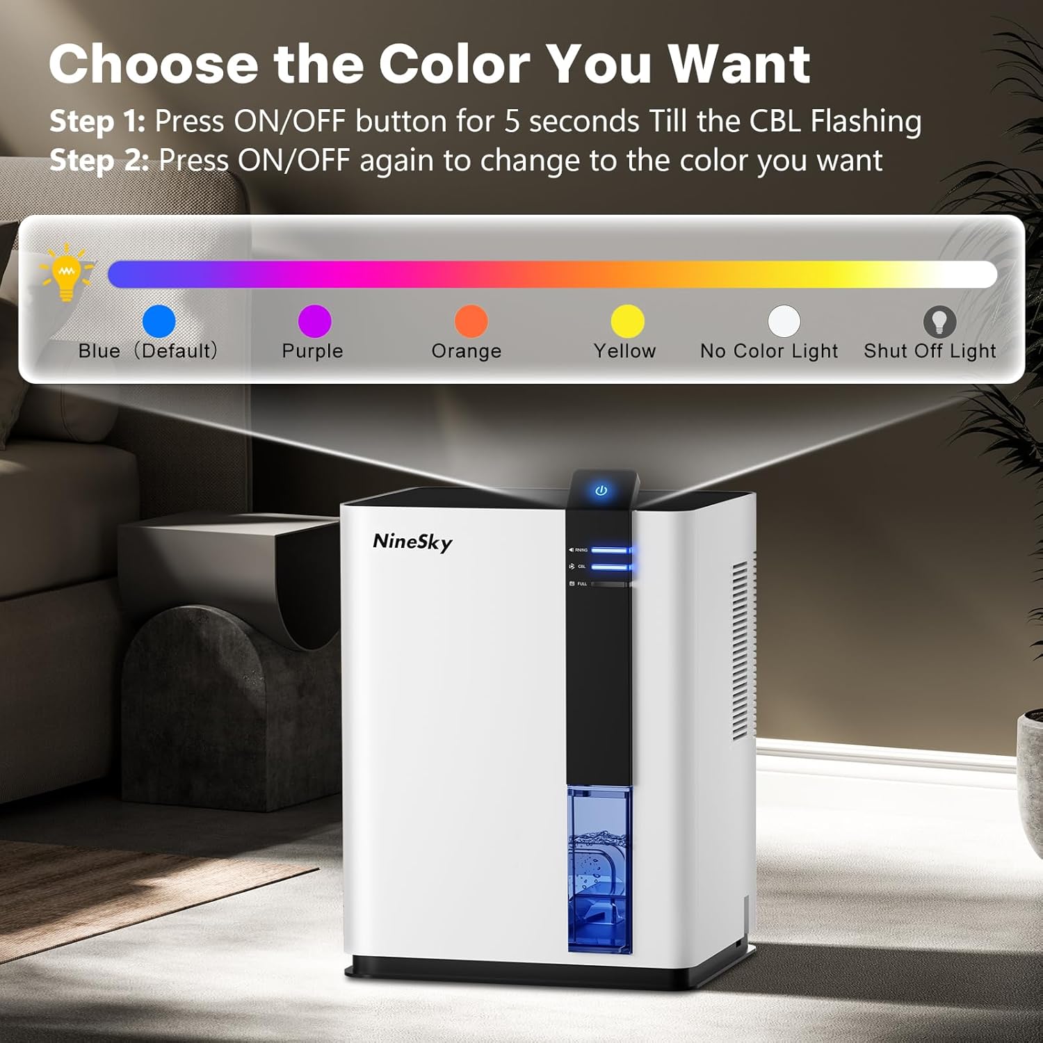 NineSky High-Efficiency Dehumidifier