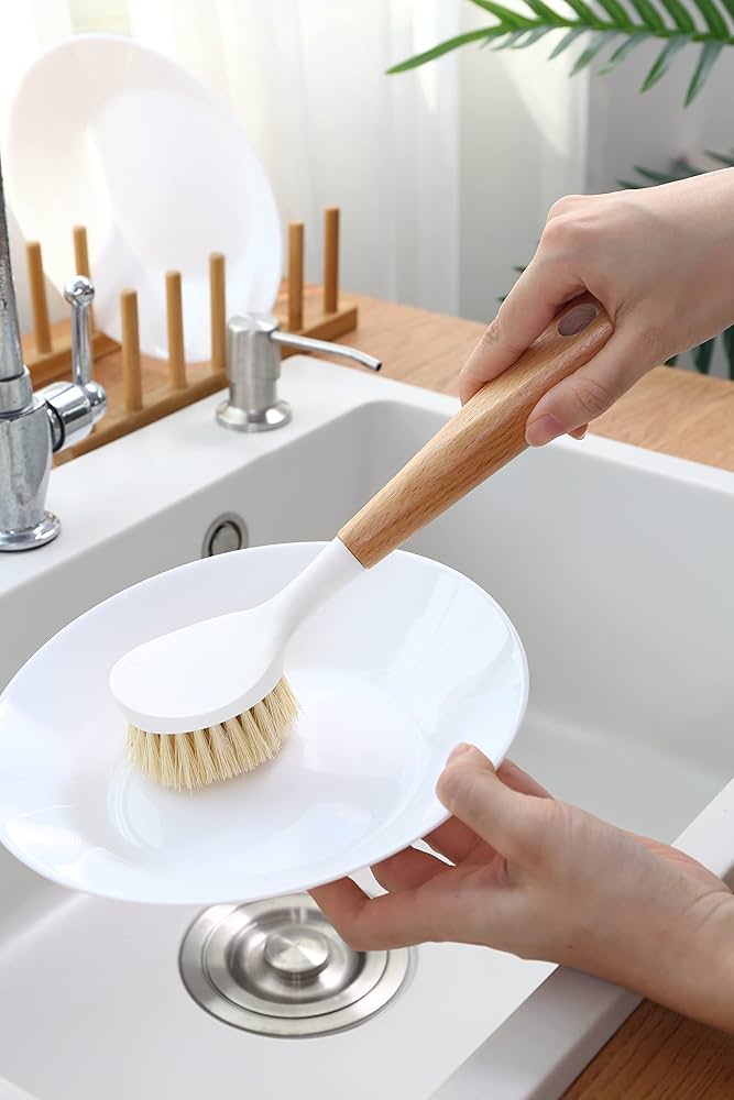 Kitchen Dish Brush With Handle