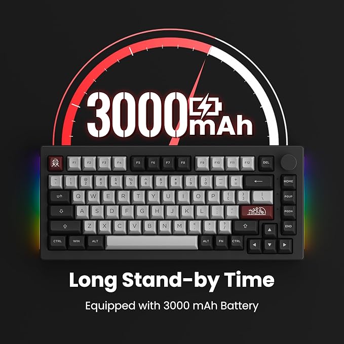 Akko 5075 Plus Gasket Mechanical Keyboard Wireless 3 Modes