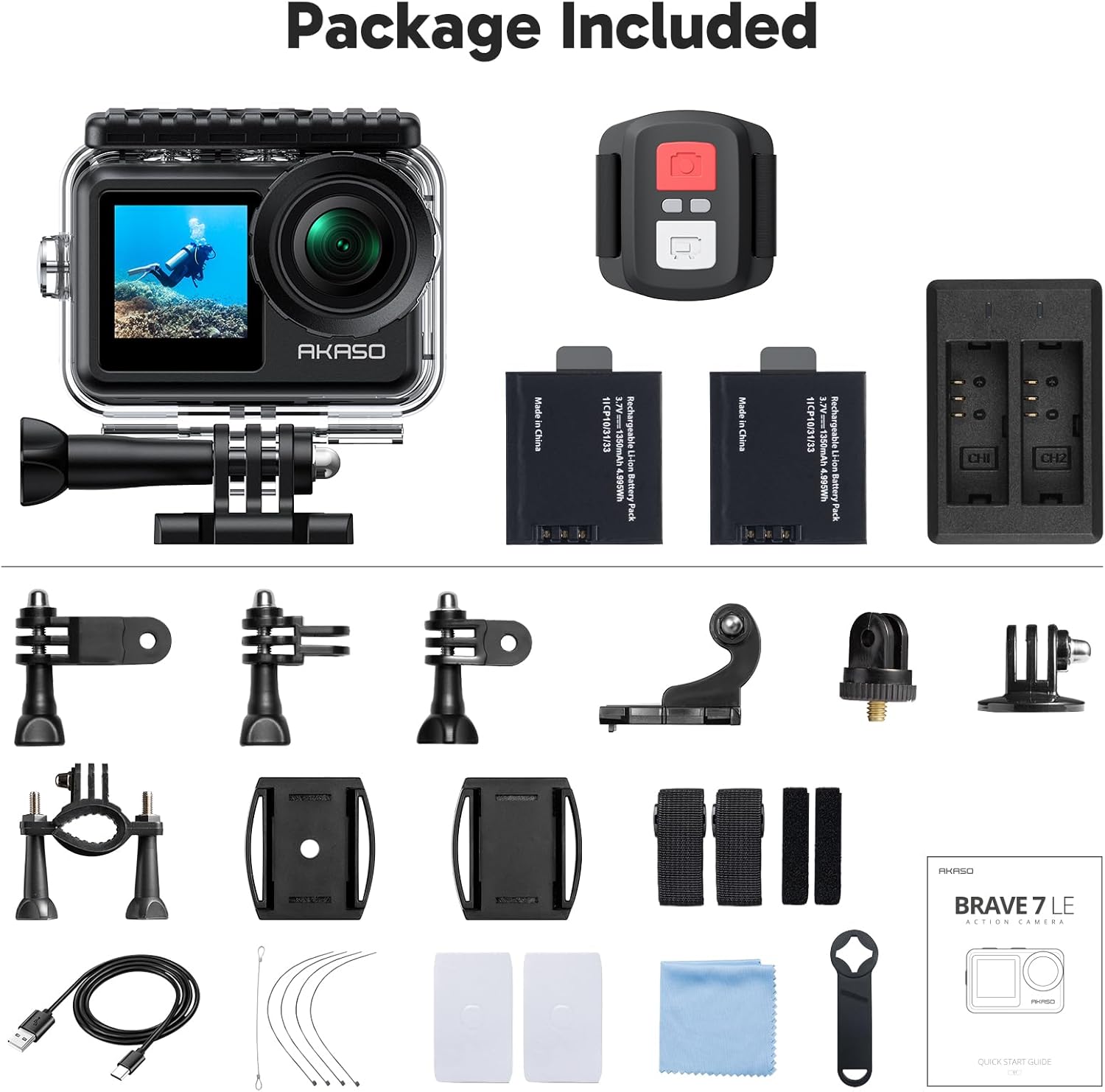 AKASO Brave 7 LE Action Camera