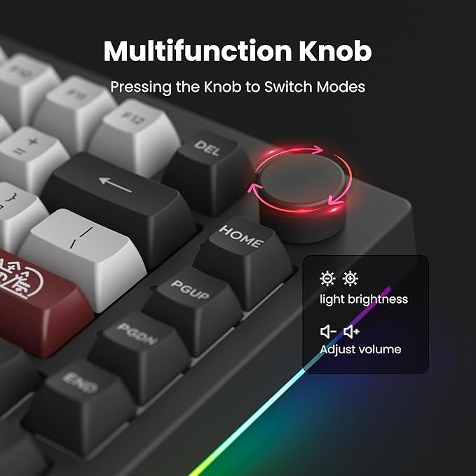 Akko 5075 Plus Gasket Mechanical Keyboard Wireless 3 Modes