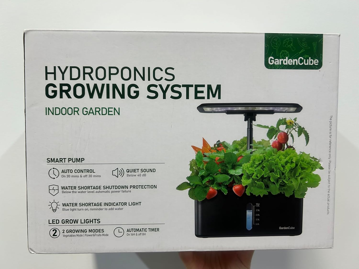 Hydroponics Growing System Indoor Garden: 12 pods 6.5L