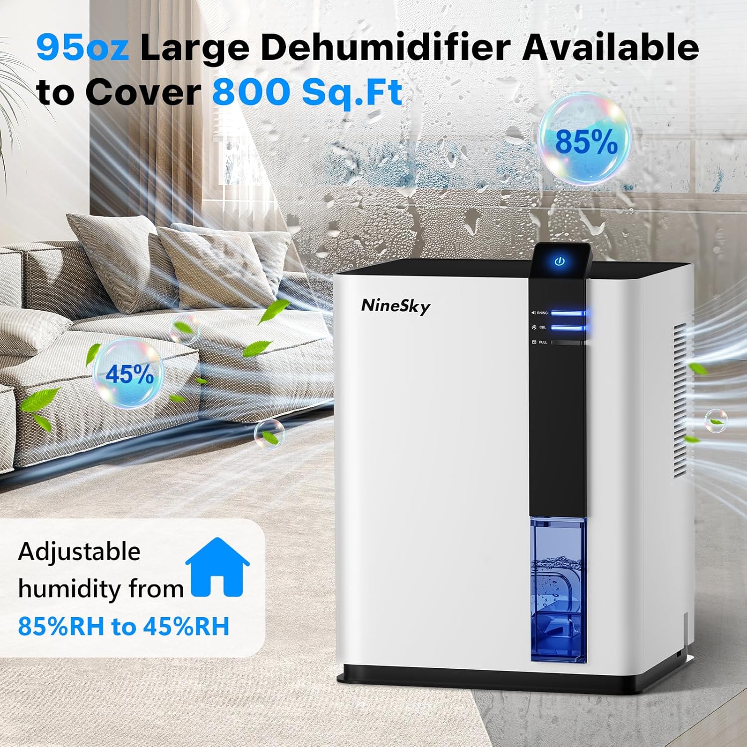 NineSky High-Efficiency Dehumidifier