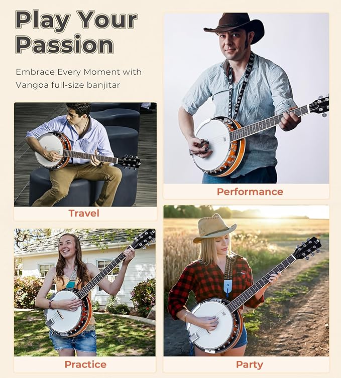 5-String Banjo Guitar