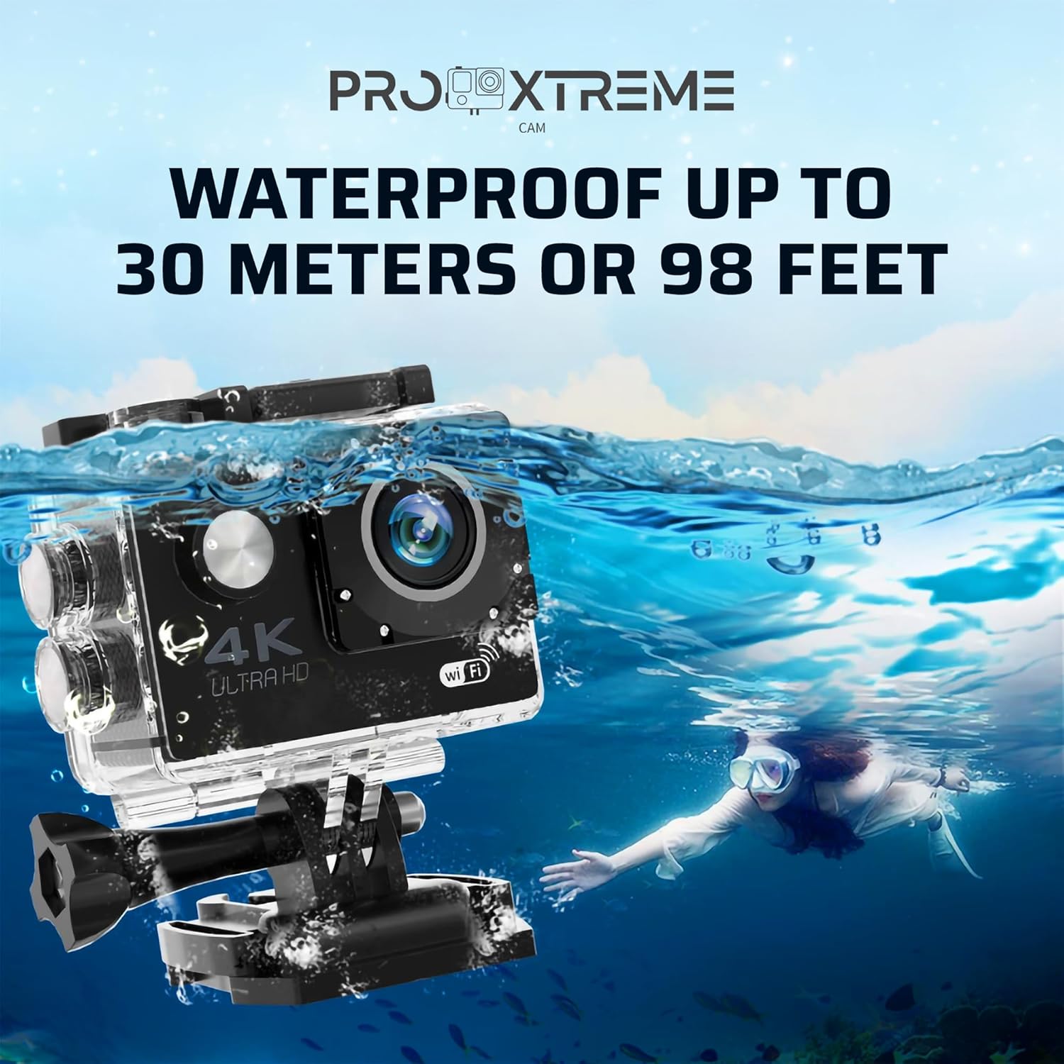 4K30FPS Action Camera Vision 3 UHD