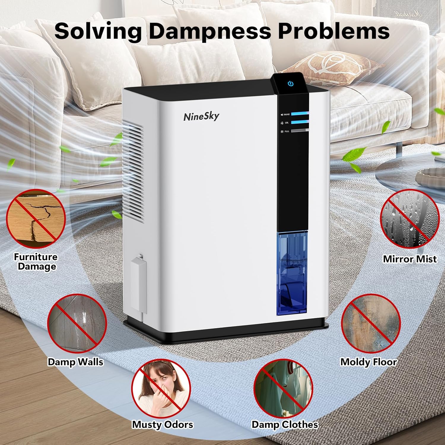 NineSky High-Efficiency Dehumidifier