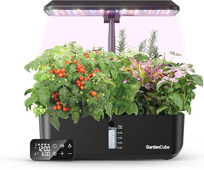 Hydroponics Growing System Indoor Garden: 12 pods 6.5L