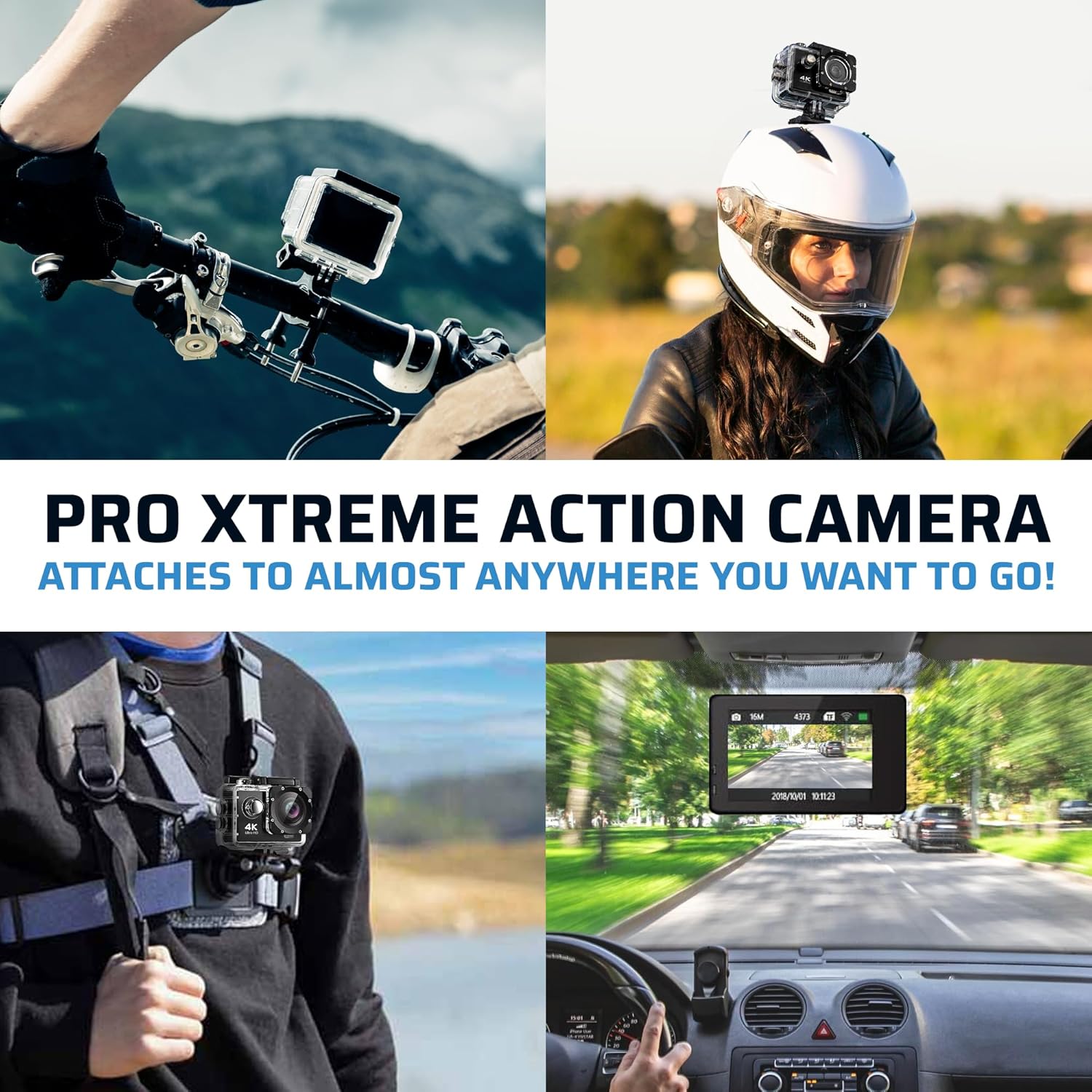 4K30FPS Action Camera Vision 3 UHD