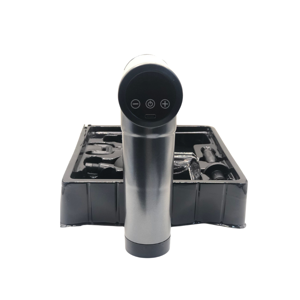 Fascial Gun Muscle Massager – Cordless Electric Deep Tissue Massage Gun with Multi-Frequency Vibration, 6 Adjustable Speed Gears, Rechargeable Battery | Facial Vibration Gun | Mini Body & Fitness Massager for Deep Muscle Relaxation and Pain Relief