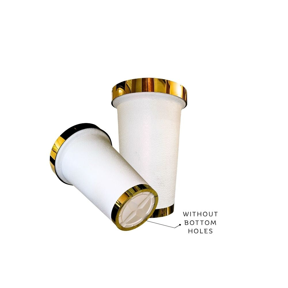 Corner Flower pot (Metal Ring Neck)