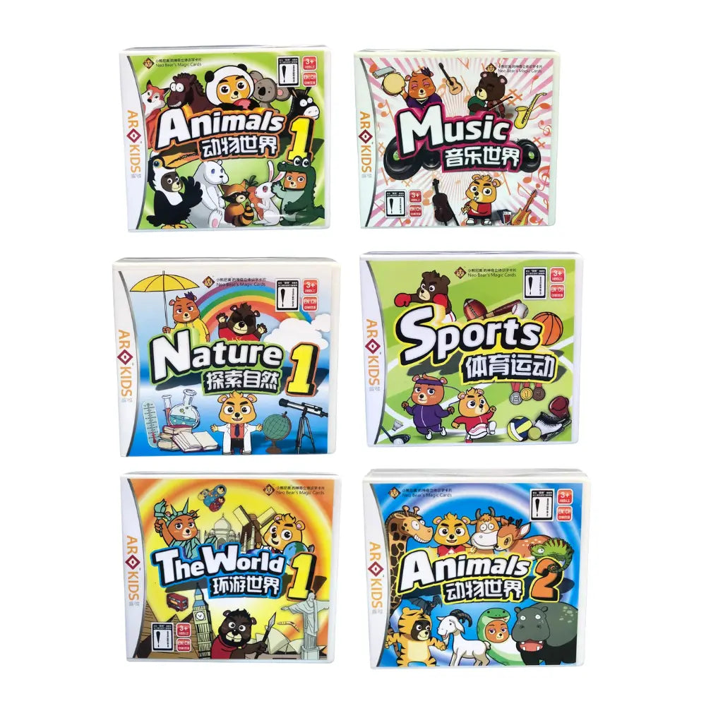 Set of educational AR Content