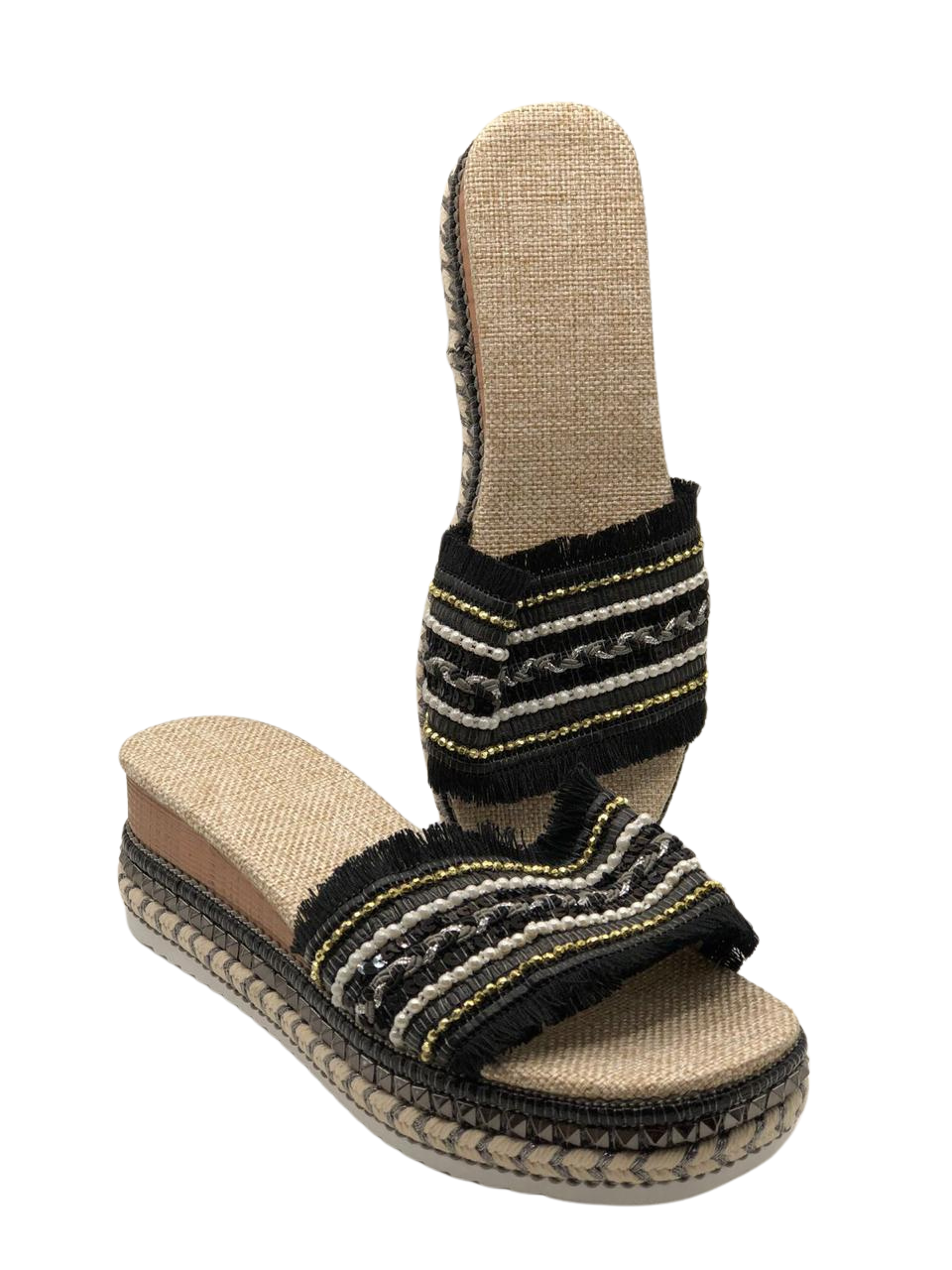 Boho Chic Woven Sandals