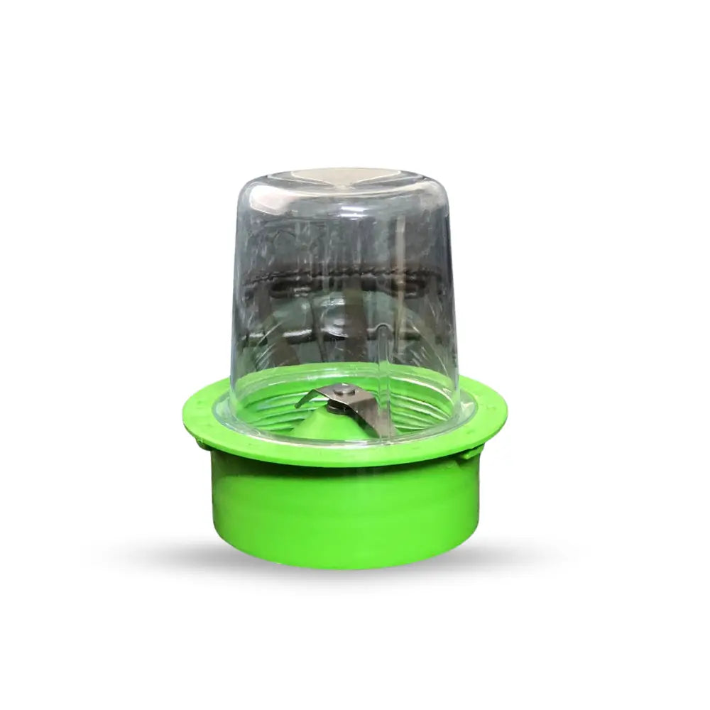 Chopper container with green base