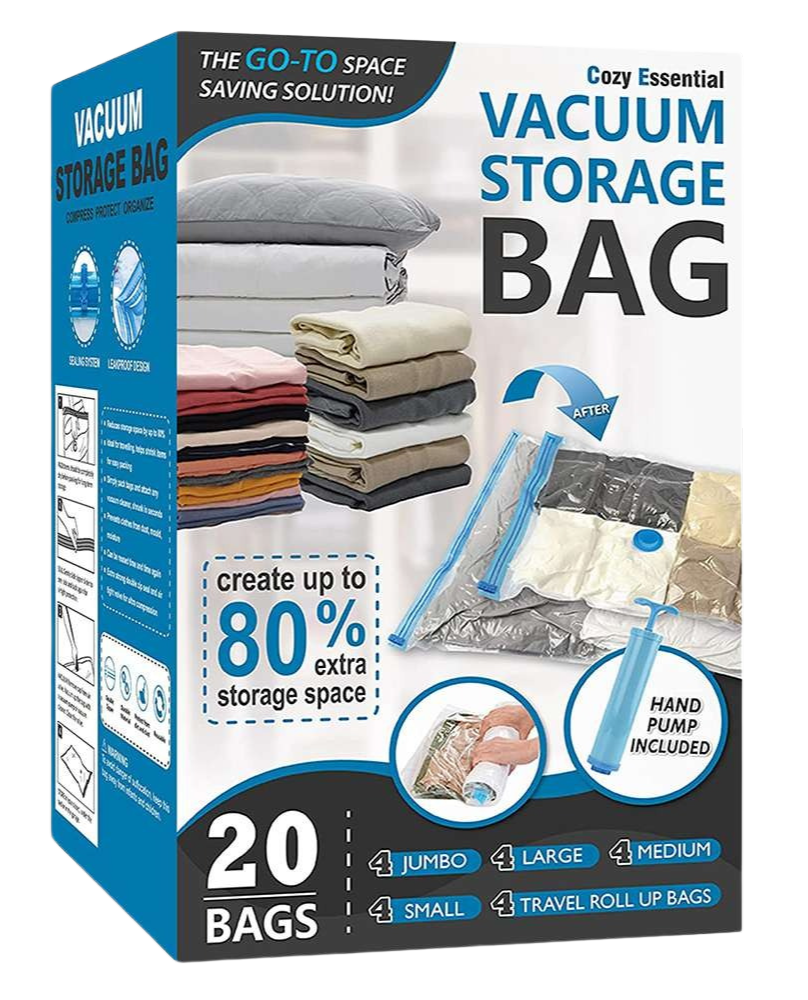 Cozy Essential Vacuum. Storage Bag