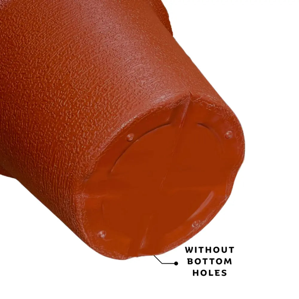 Brown Pot Bottom with a textured surface