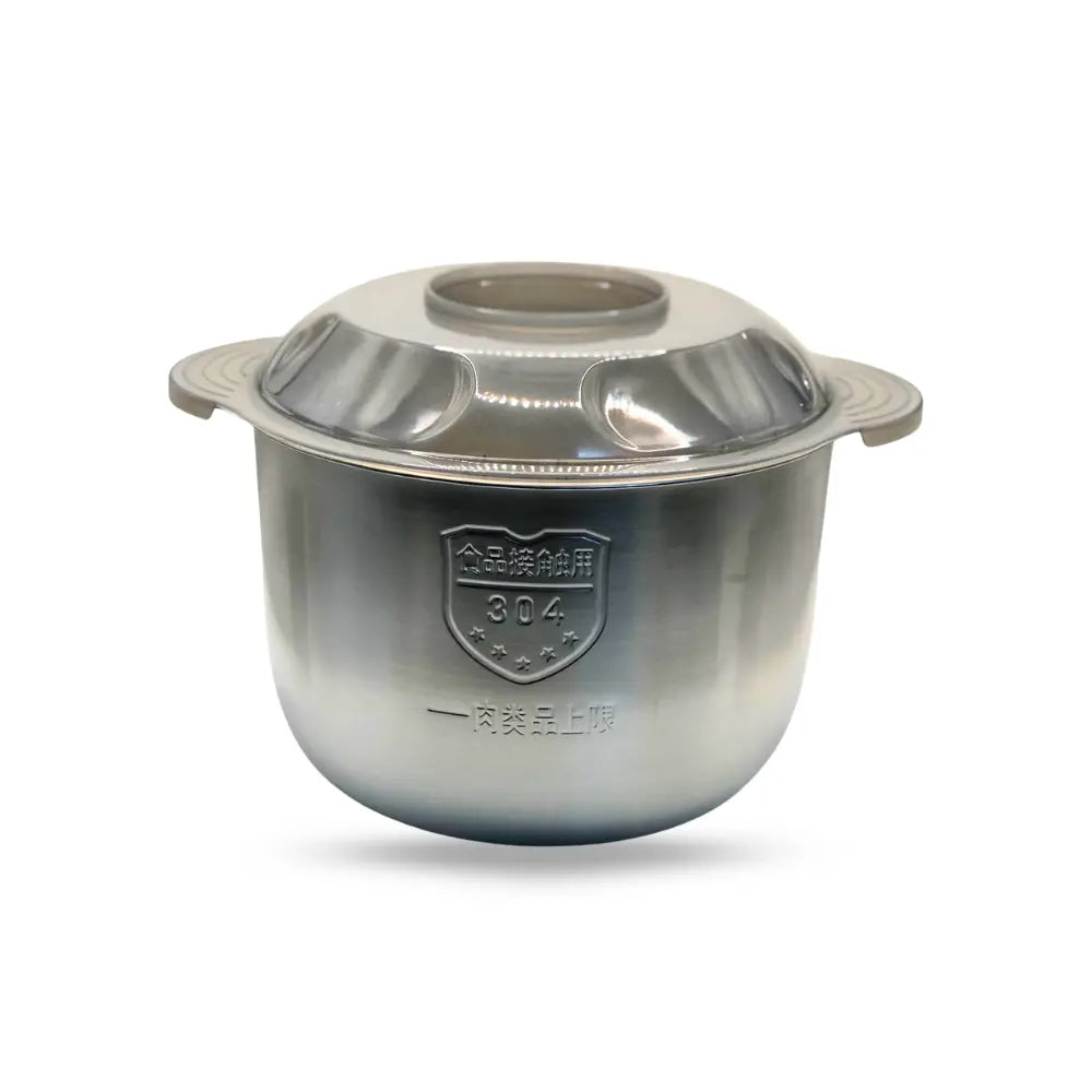 Stainless steel pot with lid 