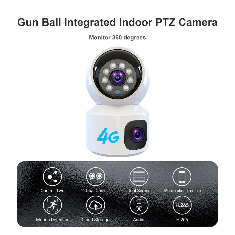 Dual Lens WiFi Security Camera