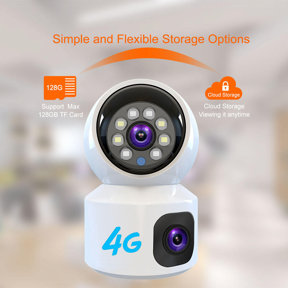 Dual Lens WiFi Security Camera