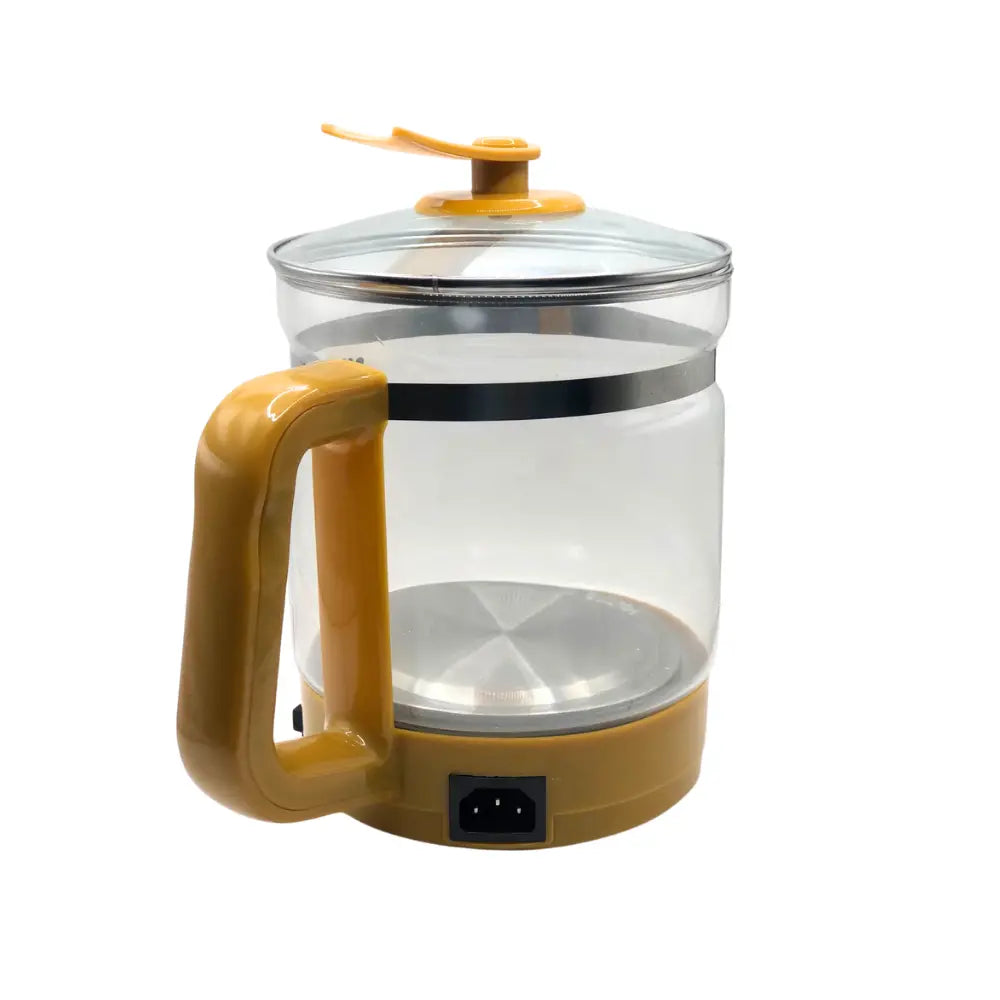 HEALTH POT KETTLE with yellow handle and lid