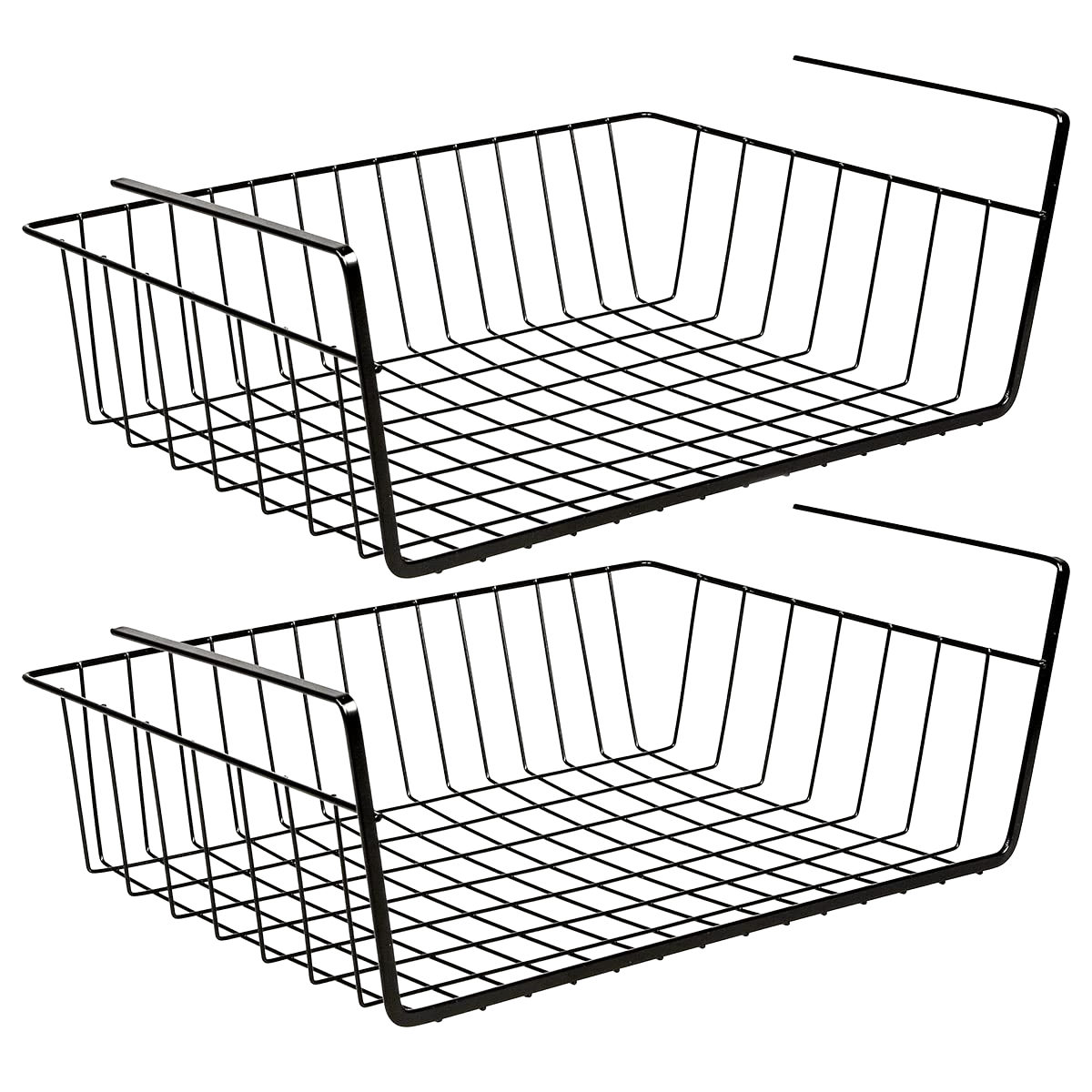Hanging Shelf Under Table Basket Storage Holder