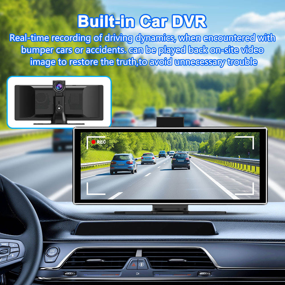 car player Wireless Car Play Portable Car Touch Screen with Hd Camera
