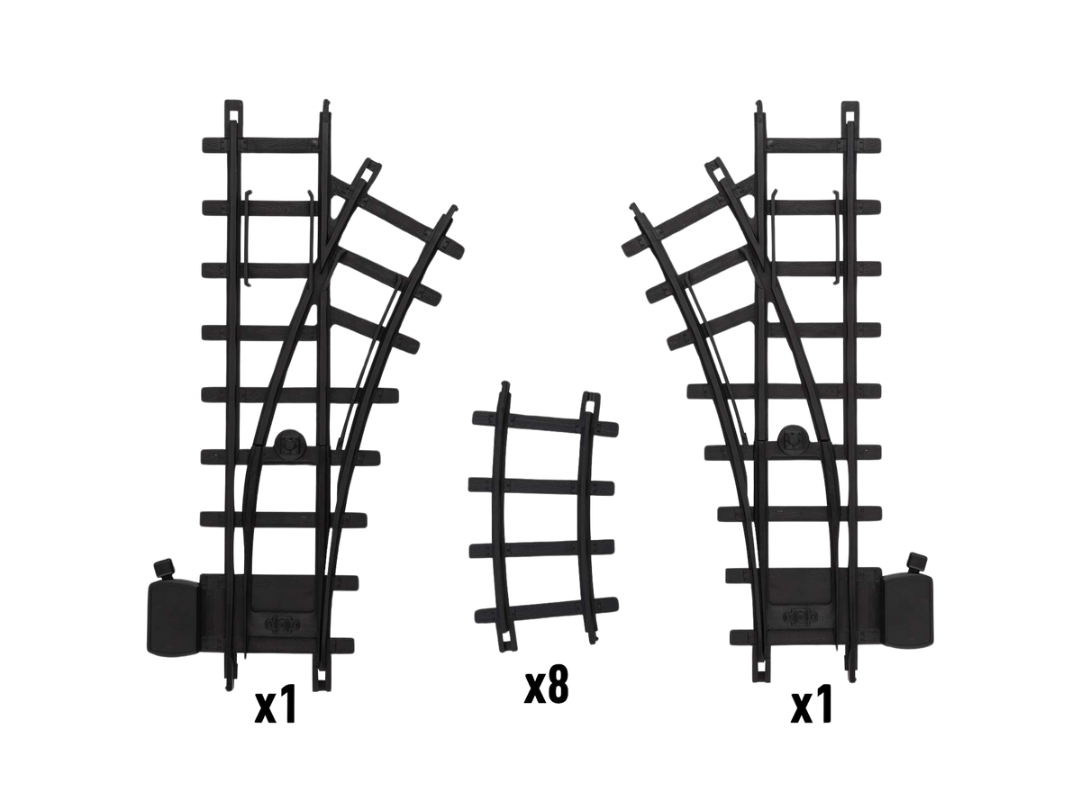 Inner Loop Black Plastic Track Pack