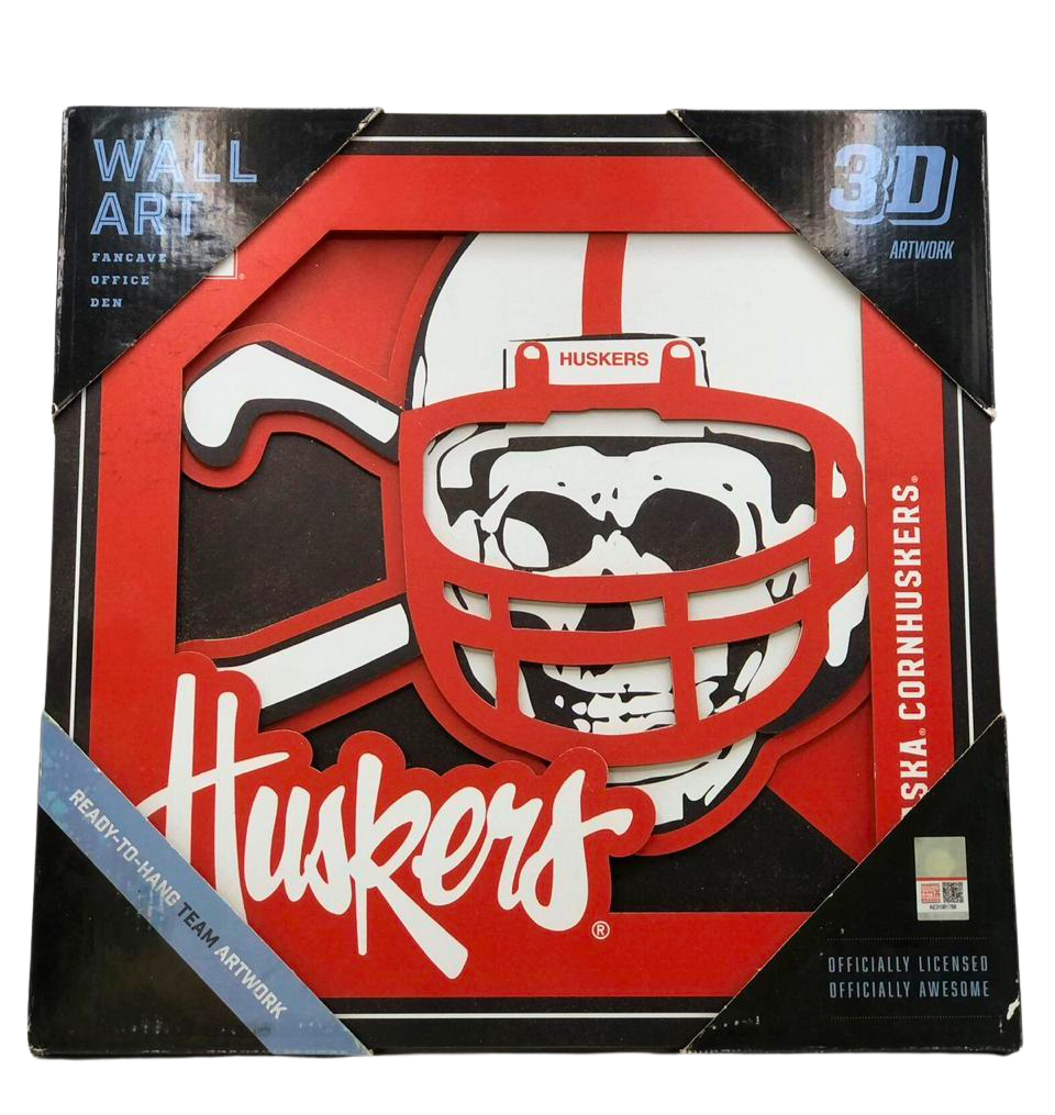 Nebraska Cornhuskers 3D Wall Art