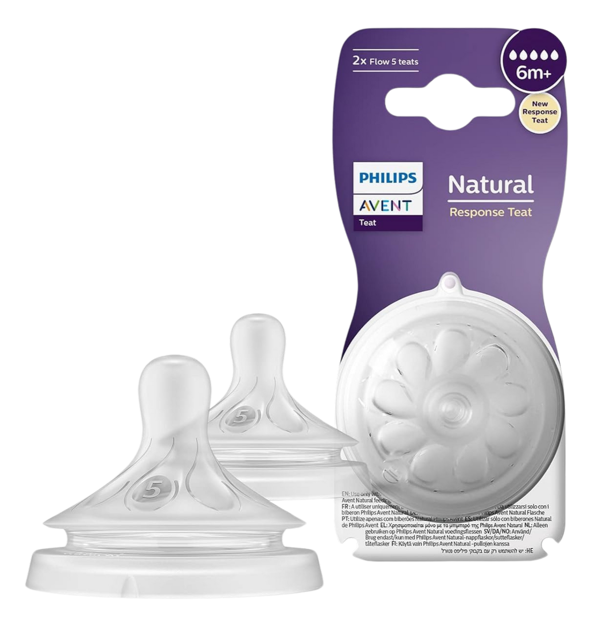 PHILIPS Natural Boby Bottle Nipple